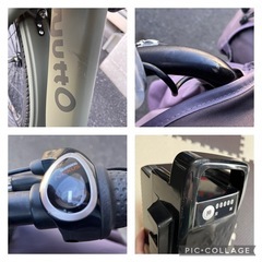 パナソニックPanasonicギュット・クルームR EX 2024 子供乗せ電動アシスト自転車16.0Ah 20インチ〔BE-FRE033〕の画像