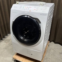 激安🚨2021年購入Panasonicドラム式洗濯機 NA-VX300B 配達無料！ヒートポンプ❗️の画像