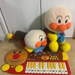 アンパンマン　キーボード　ぬいぐるみ