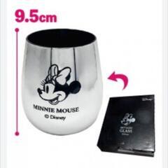 【新品未開封】メタリック グラス ディズニー ミニーの画像