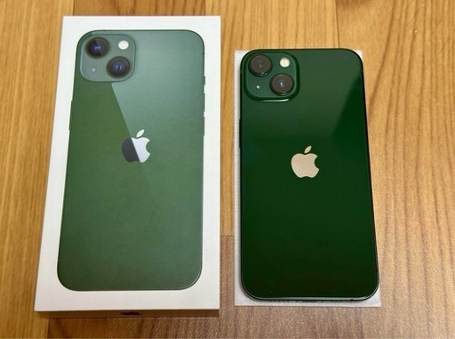 iPhone13 アルパイングリーン