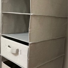 ニトリ　吊り下げ収納の画像