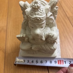 最終値下げ、お早めに！ガネーシャのミニ置物の画像