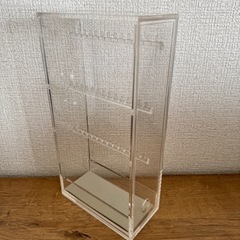 【3/24までお譲り】無印良品　アクリルケース　アクセサリーの画像