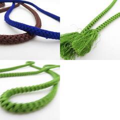 帯締め 5本まとめてセット 丸組 組紐 絹100% 正絹 和装小物 帯〆 レディース 女性 【キモノオフ野々市若松店】の画像