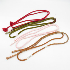 帯締め 4本まとめてセット 丸組 組紐 絹100% カジュアル ...