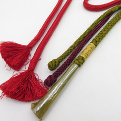 帯締め 4本まとめてセット 丸組 組紐 絹100% カジュアル 正絹 和装小物 帯〆 レディース 女性 長さ160cm 【キモノオフ野々市若松店】の画像