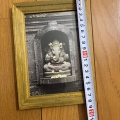 お早めに！ガネーシャの写真の画像