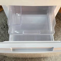 【愛品館江戸川店】保証充実 SHARP 2022年製 152L　2ドア冷凍冷蔵庫 SJ-D15H-Wの画像