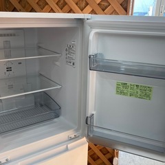 【愛品館江戸川店】保証充実 SHARP 2022年製 152L　2ドア冷凍冷蔵庫 SJ-D15H-Wの画像