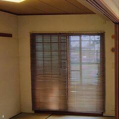 【お取引中】木製ブラインド2本セットの画像