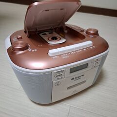 CDカセットラジオUSBつき
