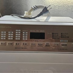 お値下げ中！Panasonic 洗濯乾燥機の画像