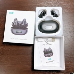 新品 未使用 骨伝導イヤホンの画像