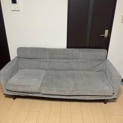 値下げ中　グレー　3人掛けソファー