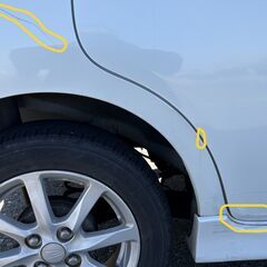 ダイハツタントカスタムX　H23年８月式　検令8年8月　100700Km　パール　片側スライドドア　ETC 2CAMドライブレコーダー付の画像