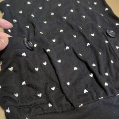 リルティ ハート柄チュニック 120cmの画像