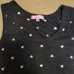リルティ ハート柄チュニック 120cmの画像