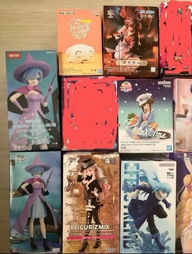 フィギュア 転スラ ドラゴンボール　ウマ娘　ラウンドワン限定　推しの子　しぐれうい　ブロリー　シロ　マクロスフロンティア　16個