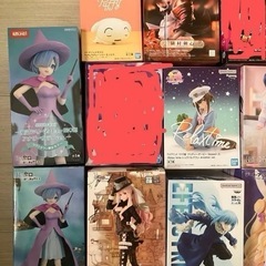 フィギュア 転スラ ドラゴンボール　ウマ娘　ラウンドワン限定　推しの子　しぐれうい　ブロリー　シロ　マクロスフロンティア　16個 フィギュア 転スラ ドラゴンボール ウマ娘 ラウンドワン限定 推しの子