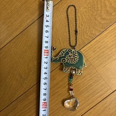 ぞうさんのステンドグラスキーフォルダーの画像