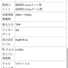 ONKYO D-102FX スピーカーの画像