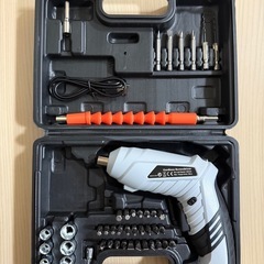 受け渡し予定者決まりました　新品　電動ドライバーの画像
