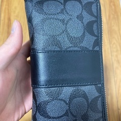 coach黒財布の画像