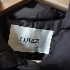 LUIEZ ダークブラウン キルティングダウンジャケットM 防暖　軽量の画像