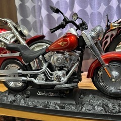 ハーレー 置き物 ラジコンの画像