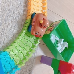 アンパンマン⭐︎レールでGOあそびの画像