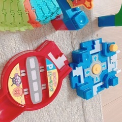アンパンマン⭐︎レールでGOあそびの画像