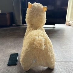 アルパカッソ　大きいぬいぐるみの画像