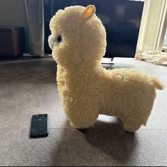 アルパカッソ　大きいぬいぐるみの画像