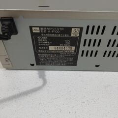 TOSHIBA　ビデオデッキ ARENA A-F100の画像
