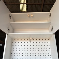 国産 三友ファニチャー モダンキッチンボード、幅80cm Used/美品の画像