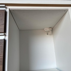国産 三友ファニチャー モダンキッチンボード、幅80cm Used/美品の画像