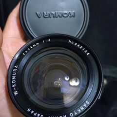 高級レンズ　絞り20枚羽　SANKYO KOHKI W-KOMURA 24mm F4 ニコンマウント 