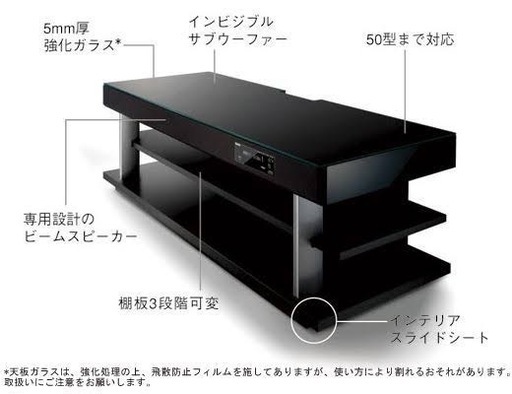 YRS-1100 シアターラックシステム　YAMAHA テレビ台　テレビボード