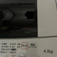 洗濯機の画像
