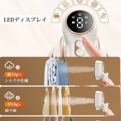 折り畳み式スチームアイロンの画像