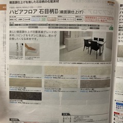 ダイケン　35%引きハピアフロア石目柄　鏡面仕上げ　YN83-SX