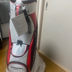 【新品未使用】ブリヂストン　BRIDGESTONEキャディバッグの画像