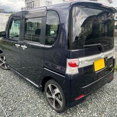 【保証人不要】自社ローン＆リースで乗れます👍どこも審査落ちでもう無理•••でも、大丈夫！完全オリジナル分割♪ ダイハツ　タントカスタムX　4WD　スライドドア✨修復歴なしの画像