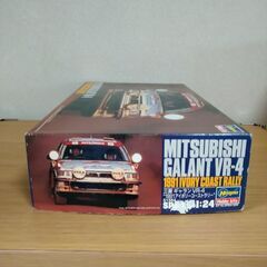 プラモデル 1/24 三菱ギャラン VR-4 WRC 日本人初優勝車の画像