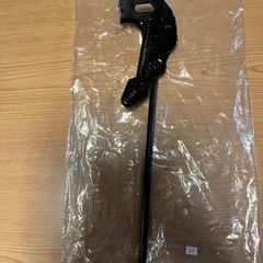 自転車　27インチ　片足　スタンド　ブラック　黒色　