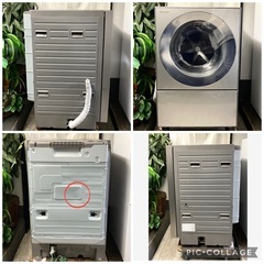 スタイリッシュなドラム式！右開きのキューブル！洗濯10.0kg/乾燥5.0kgの画像