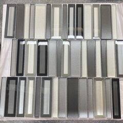 ★おしゃれ　デザイン　ミックスストライプ　タイル　DIY　1枚（...