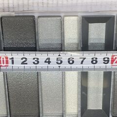 ★おしゃれ　デザイン　ミックスストライプ　タイル　DIY　1枚（シート）：880円の画像