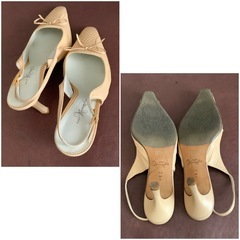 銀座カネマツ【24㎝】パンプス☆クリーニングお手入れ済6227の画像